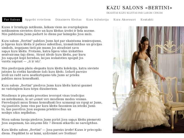 Bertini kāzu salons, Larikons, SIA